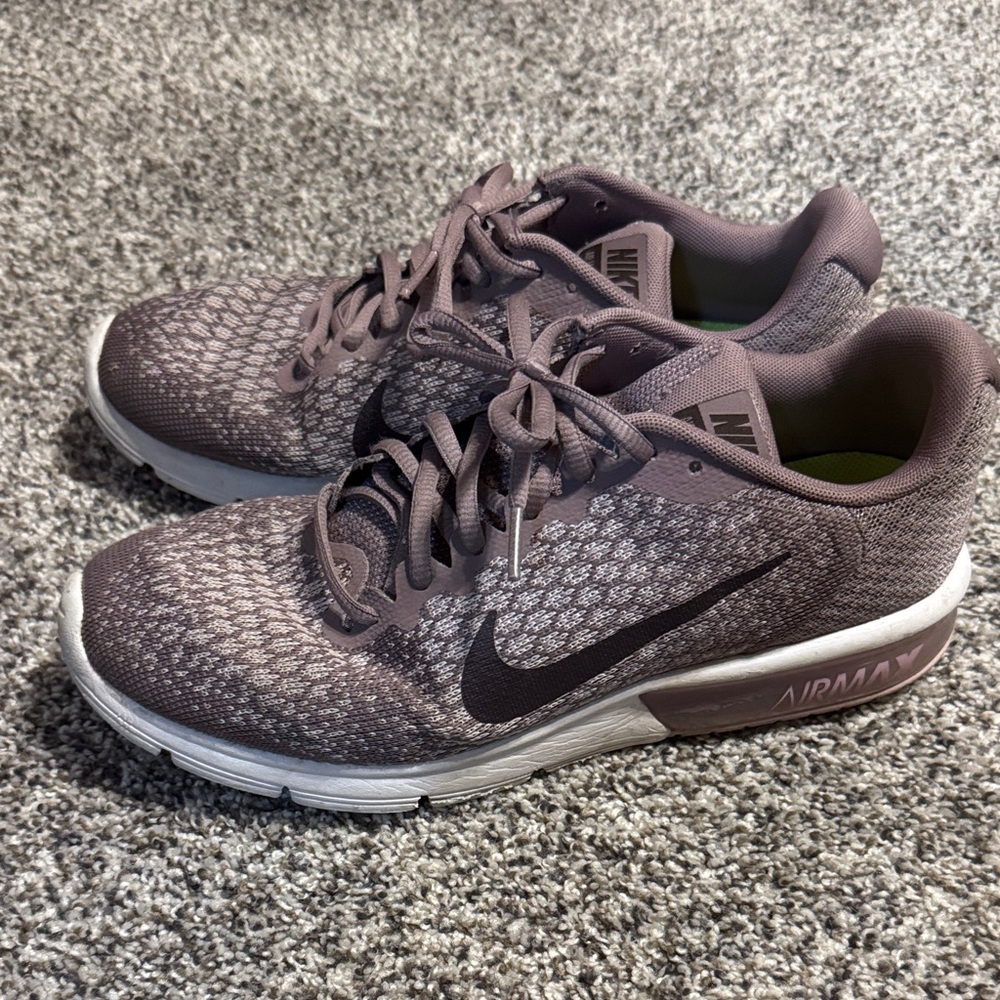 Nike Air Max Purple Running Shoes